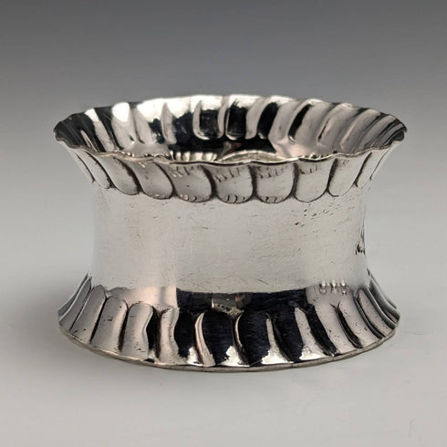 Set of 6 British Vintage Silver Plated Napkin Rings